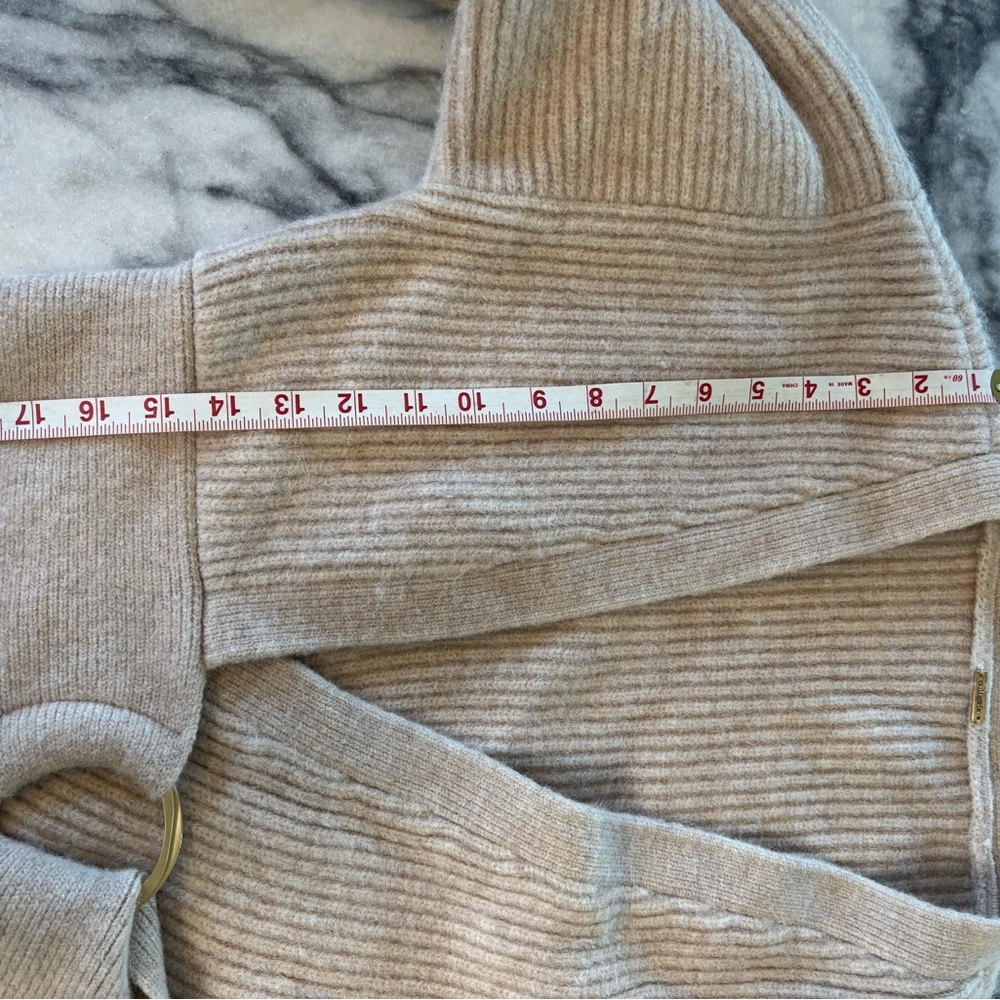 Cult Gaia Tully Wrap Belted Sweater Sz XS #0785 - Picture 8 of 8